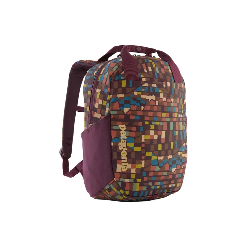 Patagonia Polyester Backpack Regular Unisex Night Plum Blossom-1