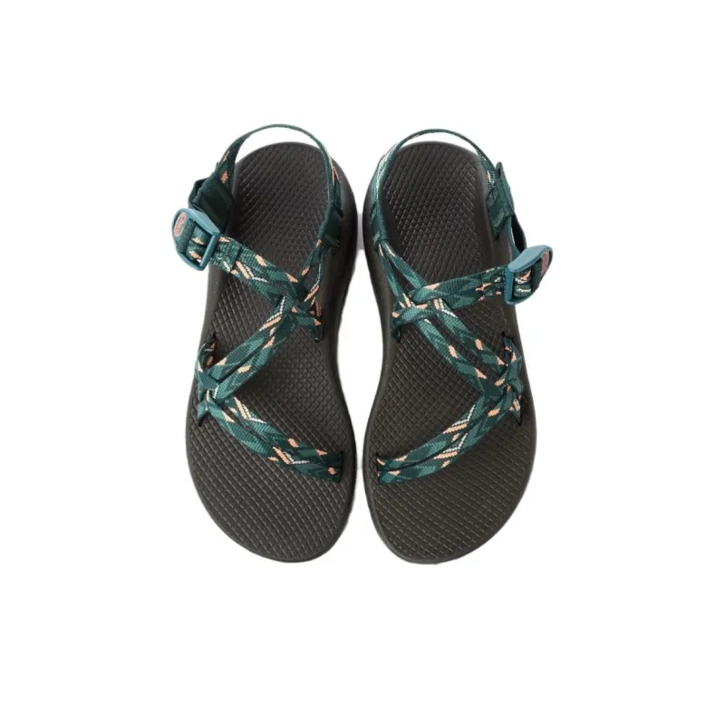 Chaco Beach Sandals Women's Gray Green-3