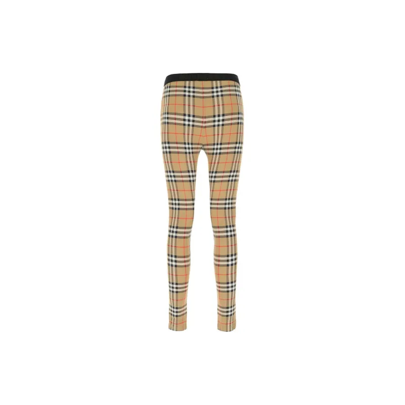 Burberry Vintage Checked Skinny Cut Leggings-1