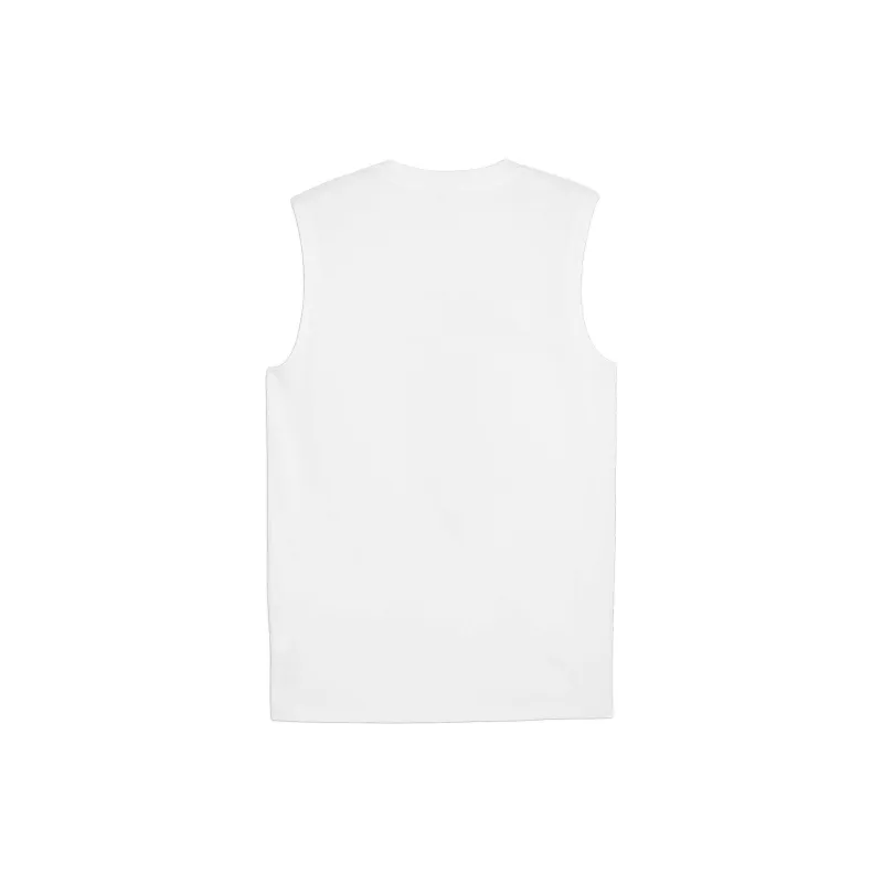 PUMA Hooper Tank Tops Men White-1