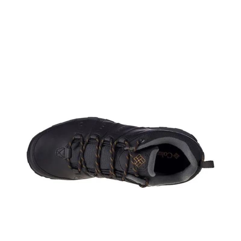 Columbia Woodburn II Cushioning, Wear Resistant Low Top Casual Shoes Men's Black-2