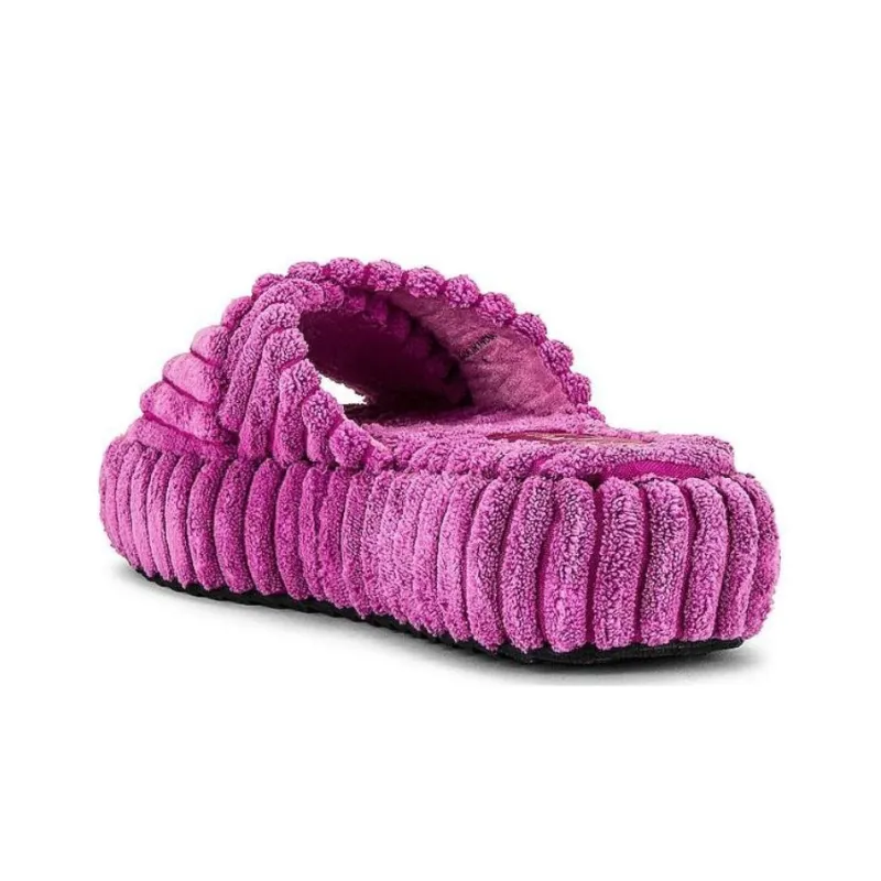 FREE PEOPLE Slide Slippers Women's Rose Red-4