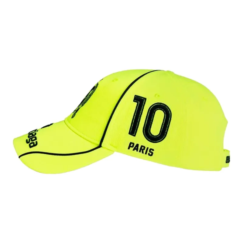 Balenciaga Cotton Baseball Caps Men's Yellow-1