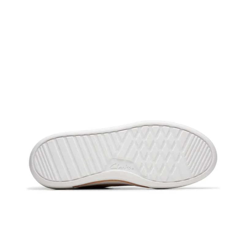 Clarks Low Top Skateboard Shoes Women's Pink-4