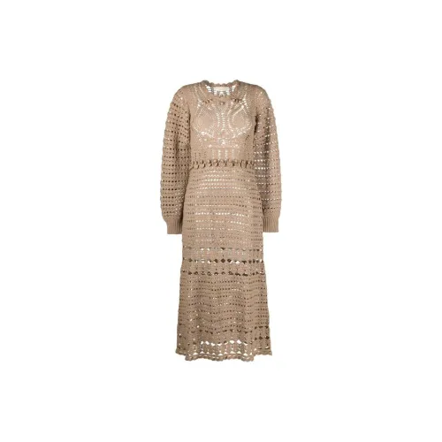 Ulla Johnson Prisha Knitted Midi Dress