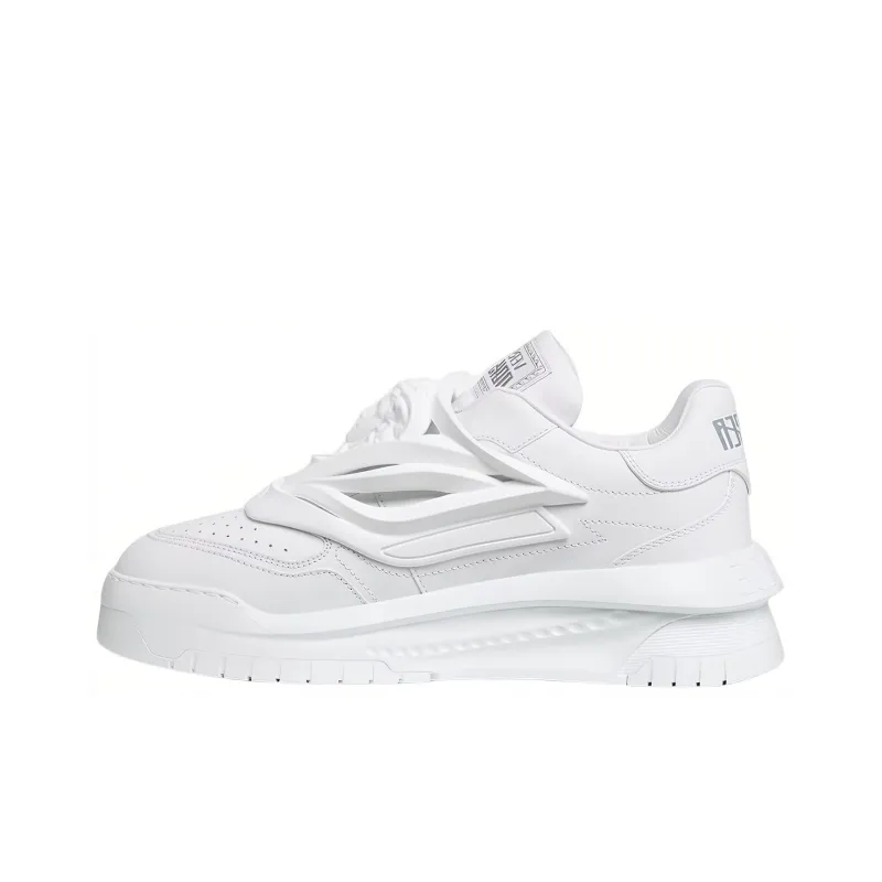 VERSACE Odissea Caged Rubber Medusa White Women's-0