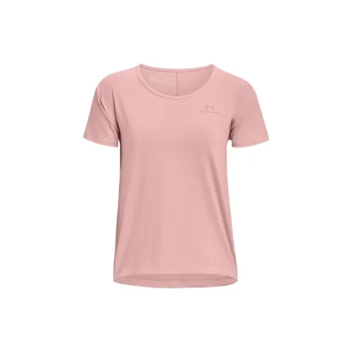 Under Armour Rush T-Shirts Women's Ballet Pink