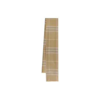 Burberry Vintage Check Fringed Edge Scarf