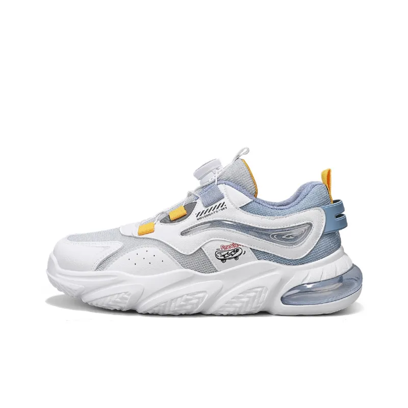 DEERWAY Wear-Resistant Height Increasing Low-Top Chunky Sneakers Men's-9