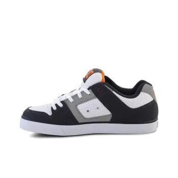 DC Shoes Slip Resistant Cushioning Low Top Skateboard Shoes Men's Black Gray
