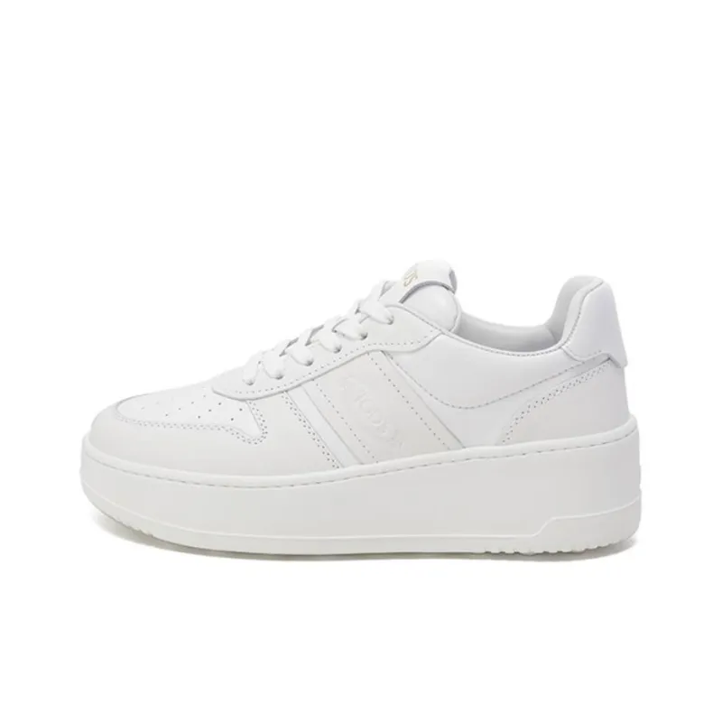 TOD'S Round Toe Lace Up Sneakers Women's-0