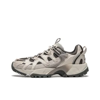 LiNing CF Tracing Collection Rowdy Cushioning Wear Resistant Low Top Casual Shoes Women's Gray