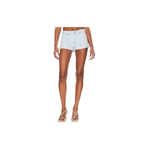 FREE PEOPLE Denim Shorts Women's Blue