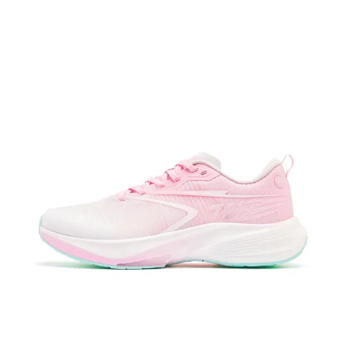 QIAODAN Rapid 2.0 Running Shoes Women's Low-Top Jordan White Energetic Pink