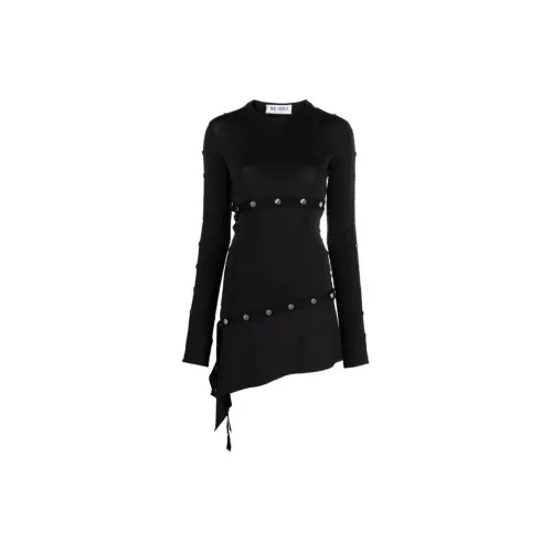 The Attico Long-Sleeved Dresses Women's Black