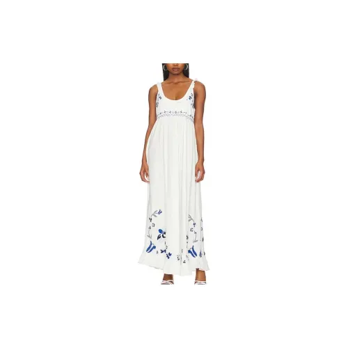 FREE PEOPLE Slip Dresses Women's White