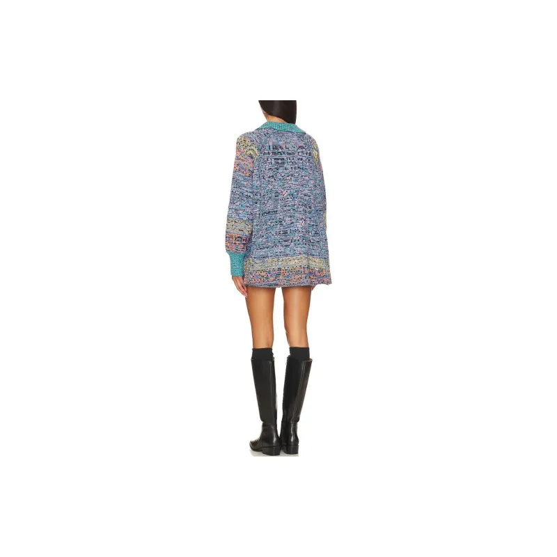 FREE PEOPLE Long-Sleeved Dresses Women's Multicolor-2
