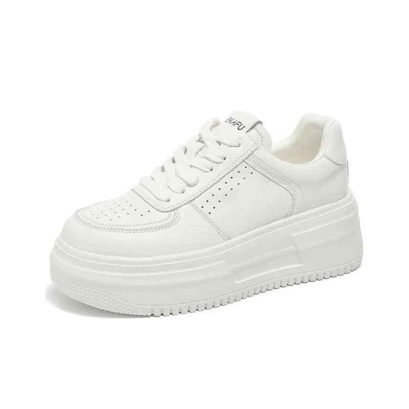 KEKAFU Wear resistant And Lightweight Low Top Skateboard Shoes Women's-0