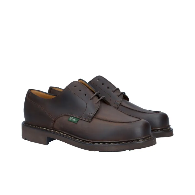 Paraboot Chambord Leather Derby Shoes-1