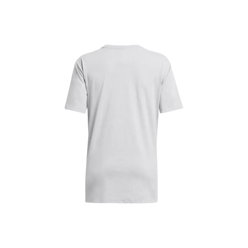 Under Armour Drop Shoulder Sleeve T Shirt Women's Gray-1