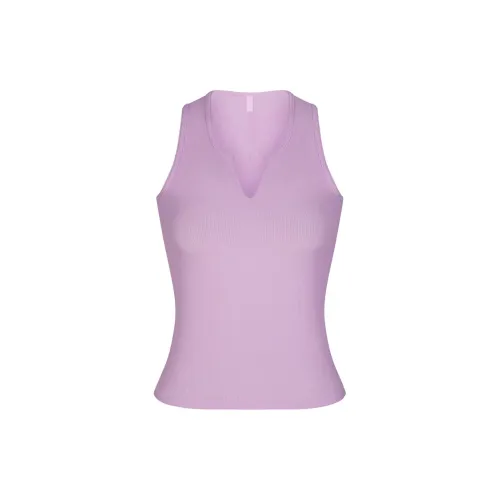 Skims Valentine's Day Collection Tank Tops Women's Sugar Plum/Sugar Plum