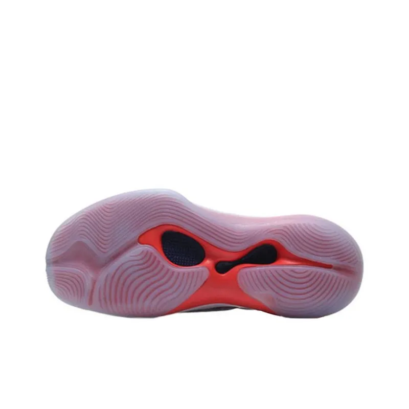LiNing YuShuai 11 Cushioning High Top Basketball Shoes Men's Dragon Fruit Red-5