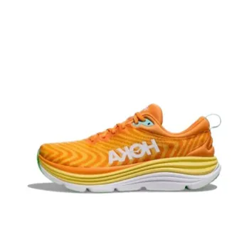HOKA ONE ONE Non-slip Wear-resistant Shock Absorption Low-Top Casual Running Shoes Men's Yellow