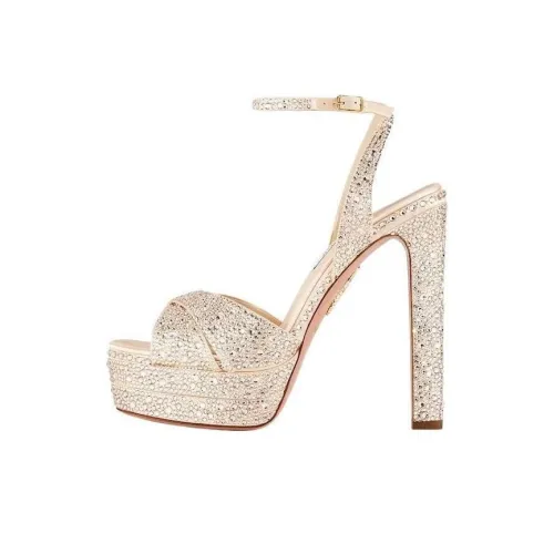 AQUAZZURA Divine 150mm Crystal-embellished Sandals