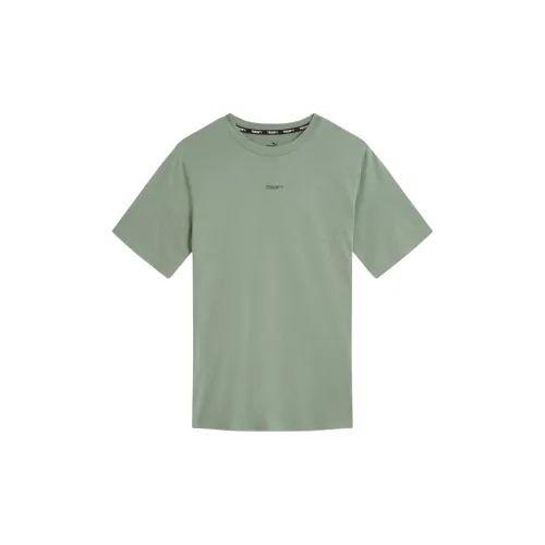 PUMA Evolve T-Shirts Men Eucalyptus Green