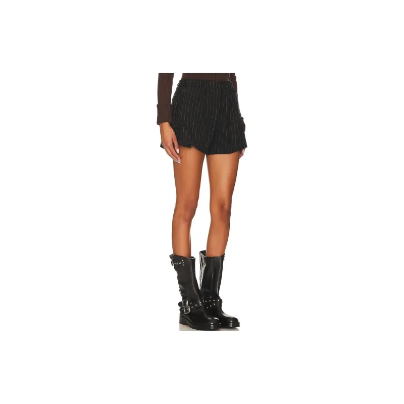 FREE PEOPLE Casual Shorts Women's Black-2