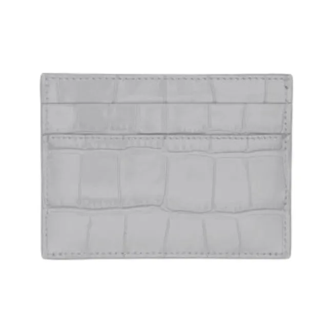 Balenciaga Neo Classic Cow Leather Card Clip Card Holder Mini Women's Gray-1