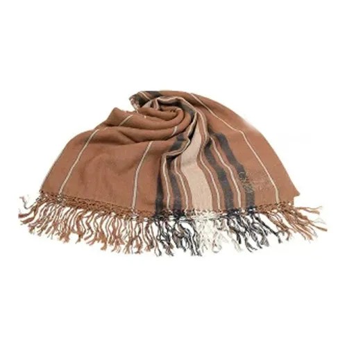 LOEWE Knit Scarves Unisex Brown