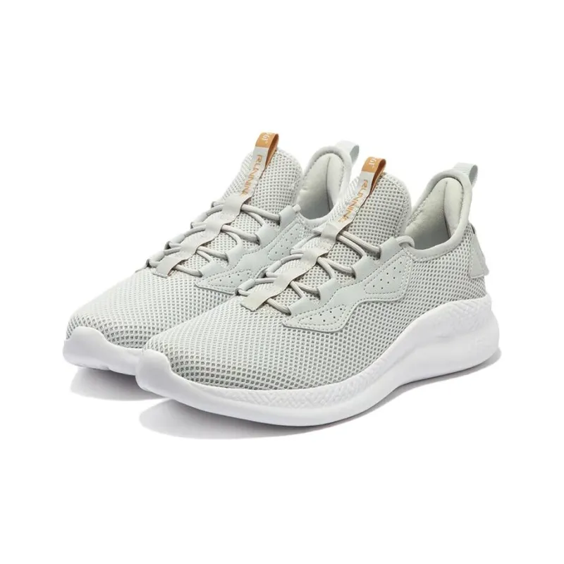 361° Durable Breathable Low Top Running Shoes Men's Gray-2