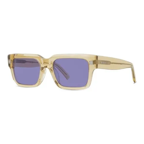 givenchy sneaker Irregular Shape Sunglasses Men's Gold