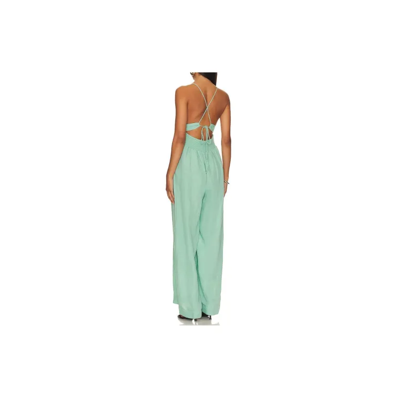 FREE PEOPLE Jumpsuit Women's Green-1