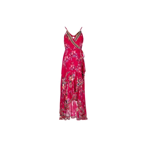 CAMILLA Floral-print Silk Maxi Dress