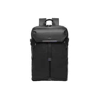 GYXX Technical Fabric Backpack Laptop Bag Backpack Large Size Unisex Radiant Black/Frost Moon White