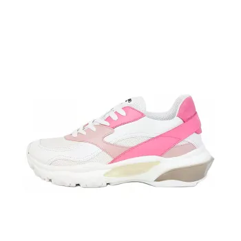 Valentino Bounce Low Top Stylish Skateboarding Shoes Women's Pink