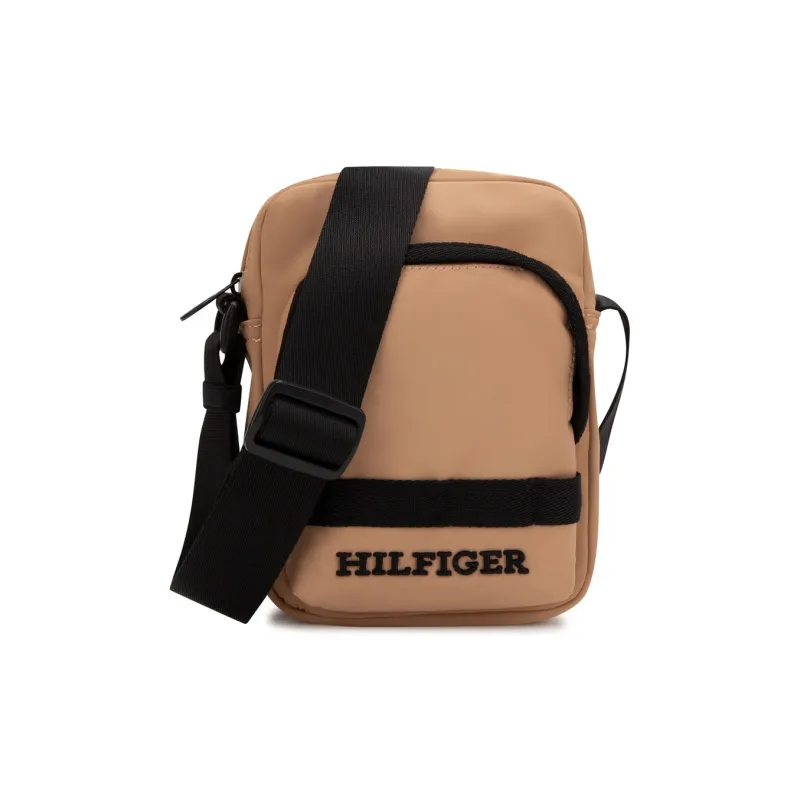 Tommy Hilfiger Polyester Crossbody Bag Medium Size Men's Khaki-0
