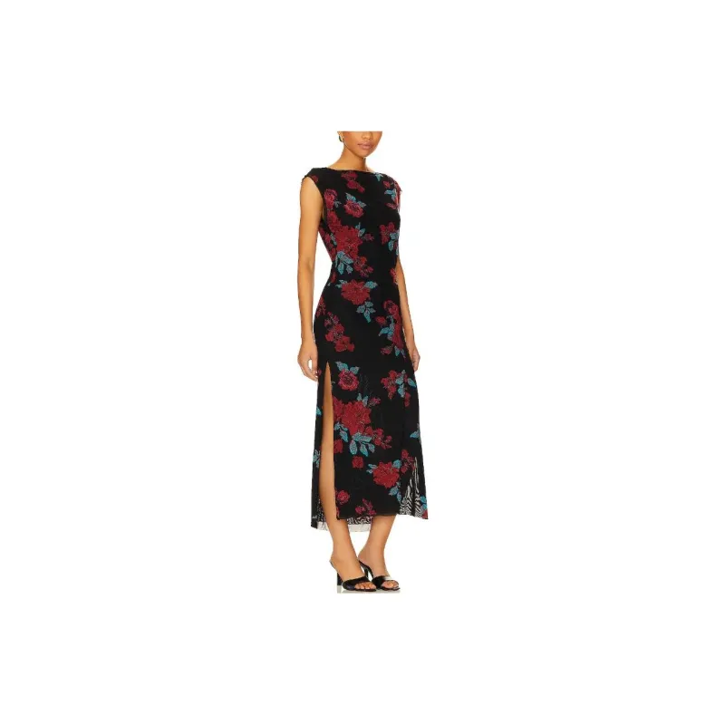 FREE PEOPLE Sleeveless Dress Women's Black-2