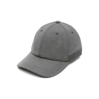 THOM BROWNE Typewriter Cloth Baseball Cap