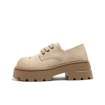 TUOPIN Casual Single Shoes 5.5cm Women's Apricot