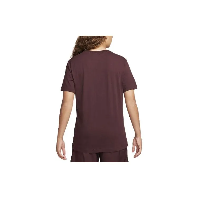 Nike Sportswear T-Shirt Men's Dark Brown-1