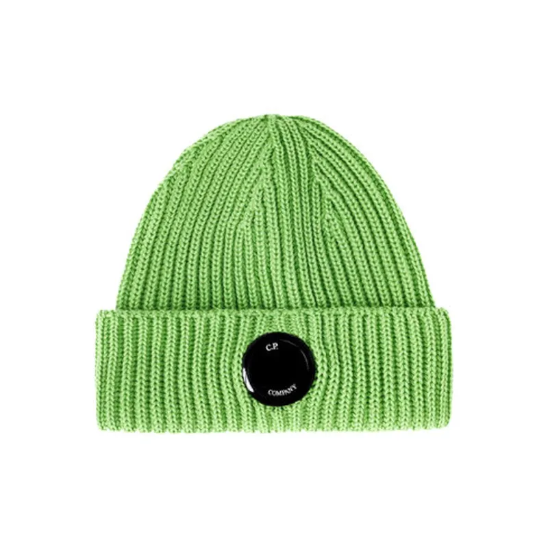 C.P.Company Merino Wool, Wool Beanies Men's Light Green-0