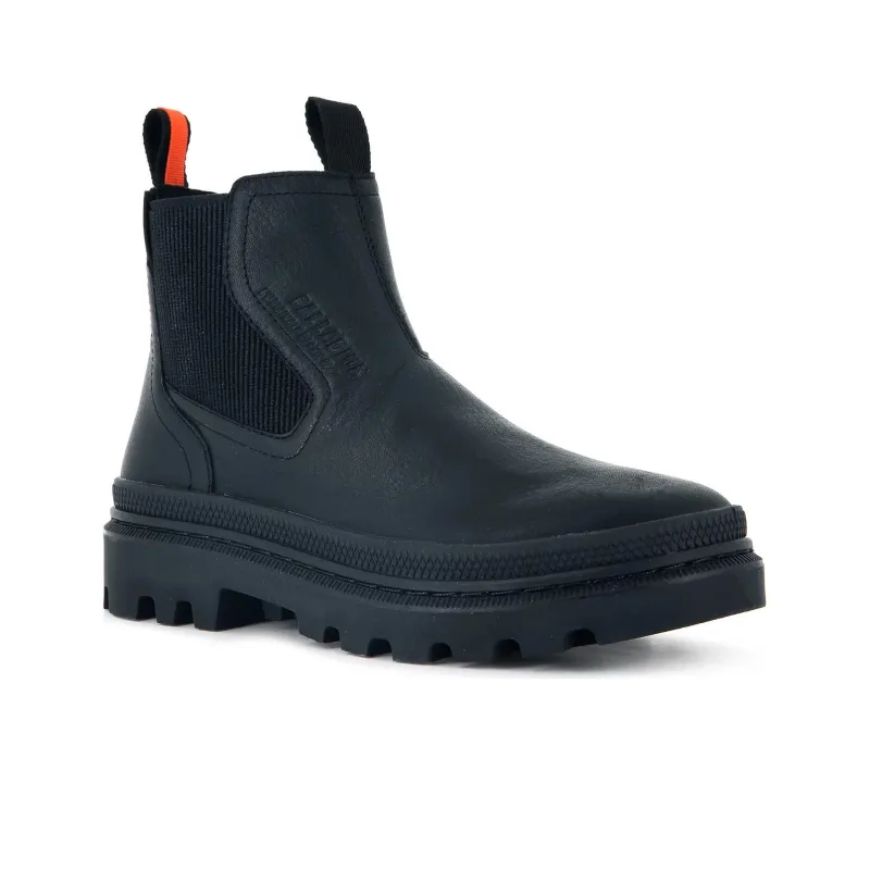 Palladium Short Chelsea Boots Women's Black-1
