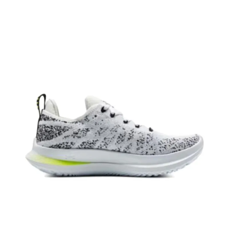 Under Armour Cushioned Wear Resistant Breathable Rebound Low Top Training Running Shoes Women's White Black-1