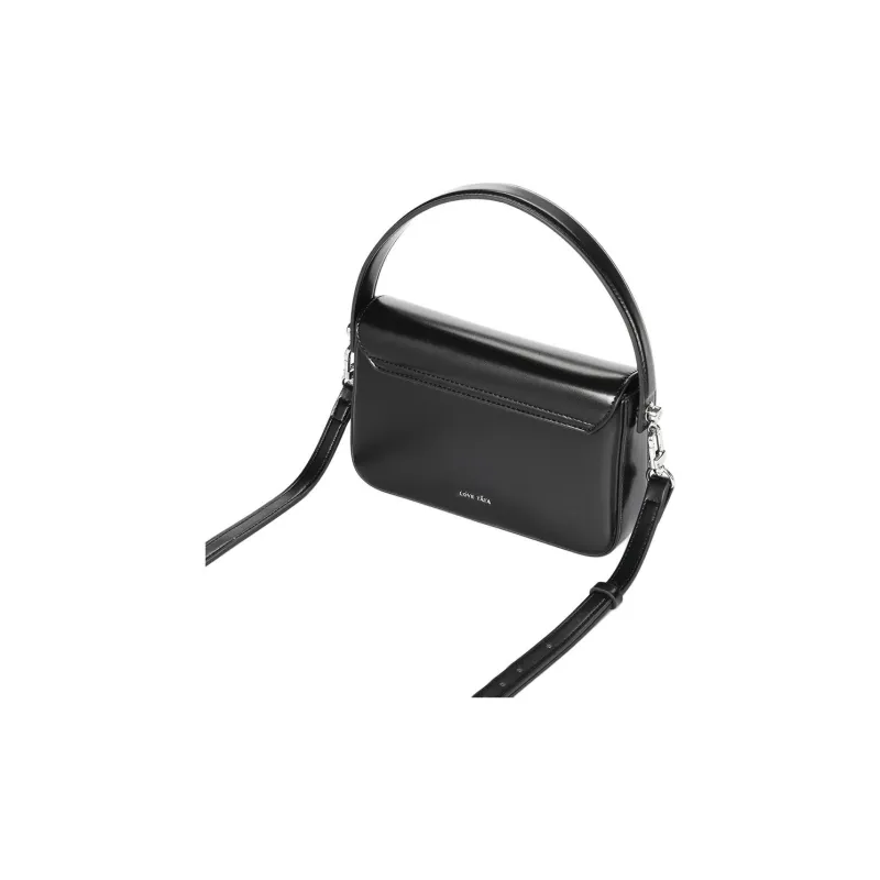 Tata Artificial Leather Shoulder Bag Trumpets Women's Black, Ecru, Light Green-13