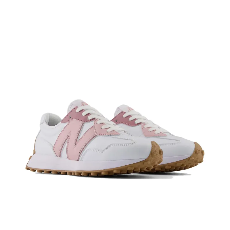 New Balance 327 Golf White Pink Women's-2