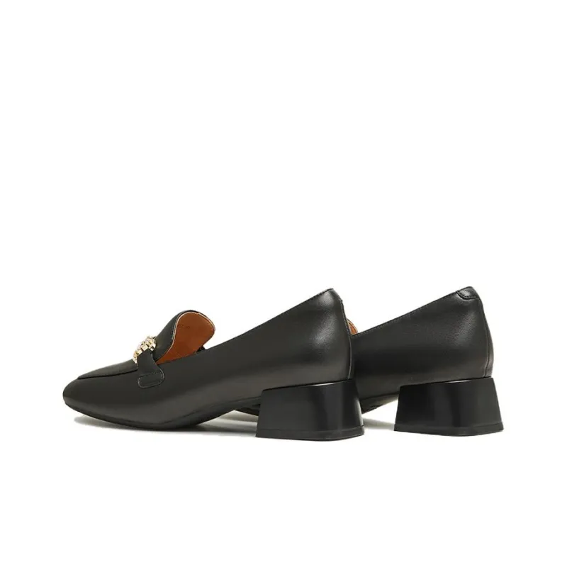 TATA Loafers Women's Solid Color-5