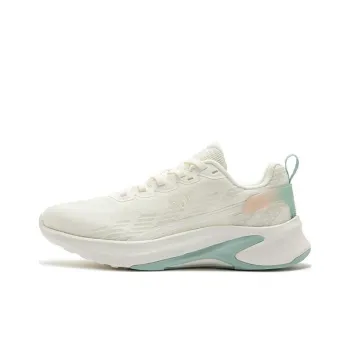 361° Sharp Teeth Cushioning Low Top Running Shoes Women's White Green